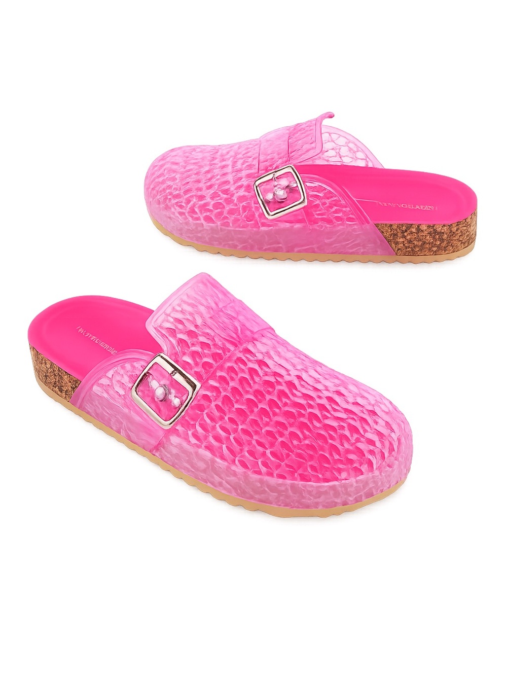 BNWB SFH Bubblegum Pink Jelly Mules